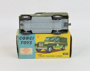 Corgi Toys 357 Land-Rover Weapons carrier Virtually Mint/Boxed