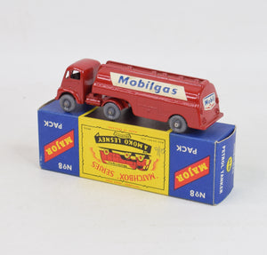 Matchbox Lesney M-8 Mobilgas Tanker Virtually Mint/Lovely box