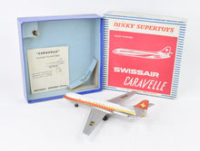 Dinky Toys 891b Swissair Caravelle - Virtually Mint/Nice box