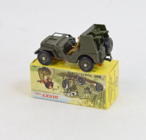 French Dinky 828 Jeep With SS10 Missile Virtually Mint/Nice box "Scandinavian Collection"