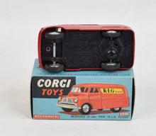 Corgi toys 403m Bedford Dormobile 'K.L.G' Virtually Mint/Nice box