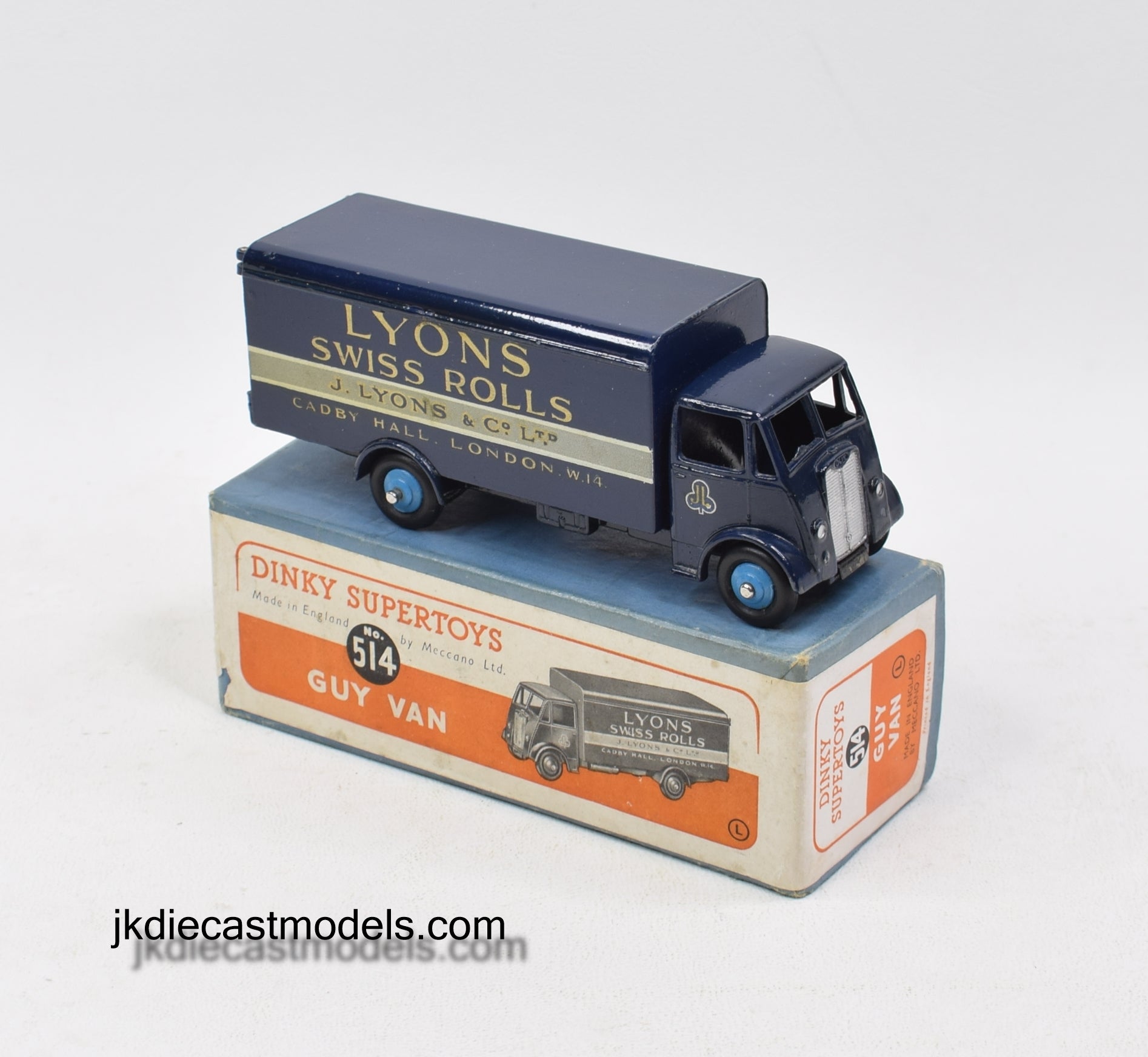 Dinky Toys 514 Guy Van 'Lyons' Very Near Mint/Boxed 'BGS