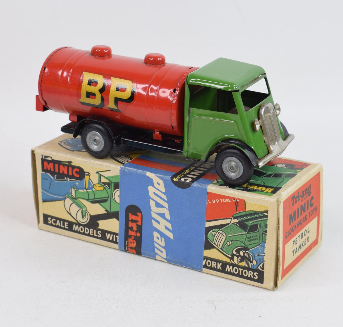 Tri-ang Mini Petrol Tanker Virtually Mint/Boxed (BP version)