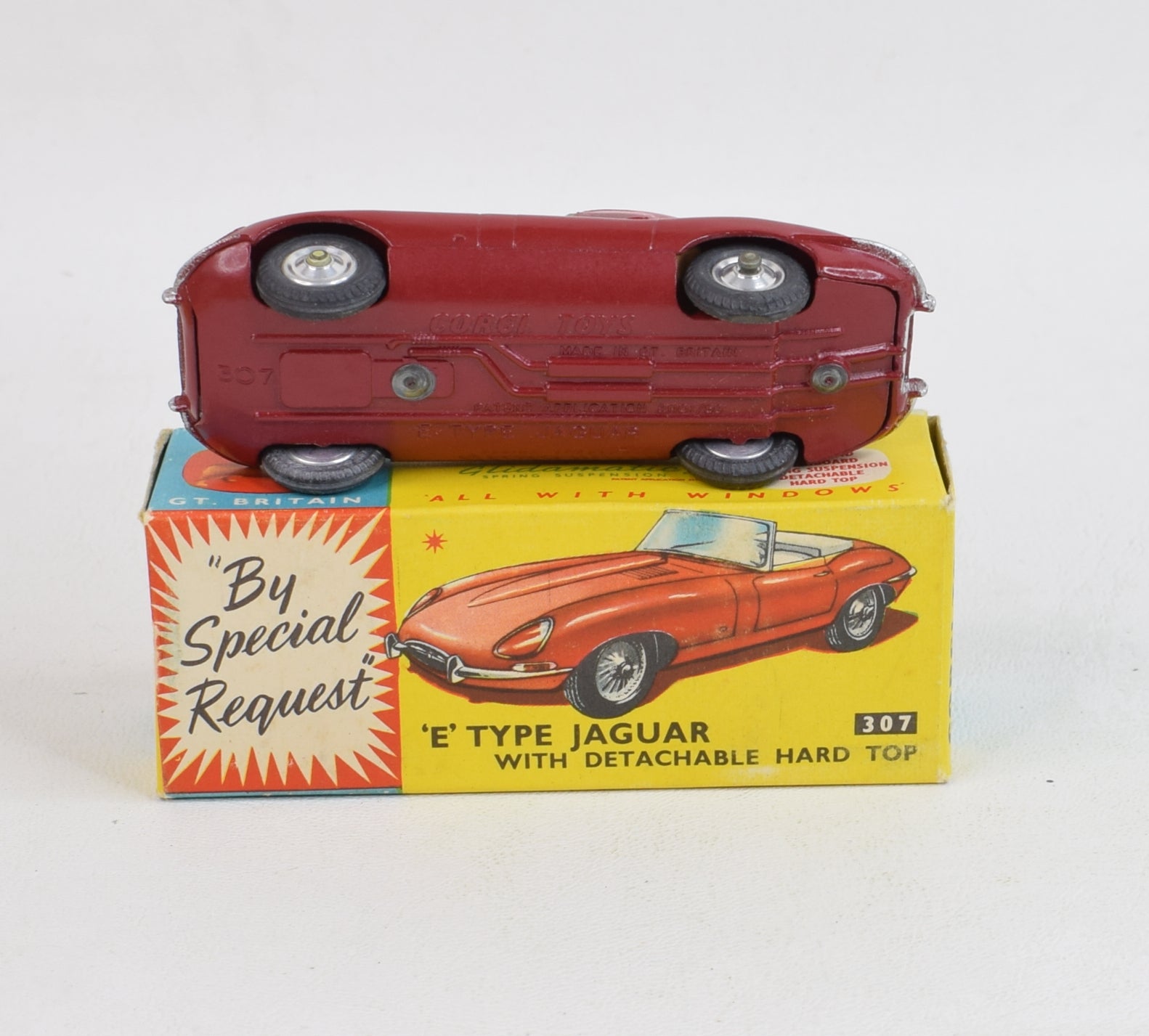 Corgi toys 307 E-type Jaguar Virtually Mint/Boxed (No.2) – JK DIE-CAST ...