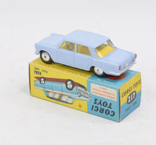 Corgi toys 217 Fiat 1800 Virtually Mint/Nice box