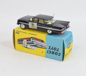 Corgi Toys 223 Chevrolet 'Police' Car Virtually Mint/Boxed
