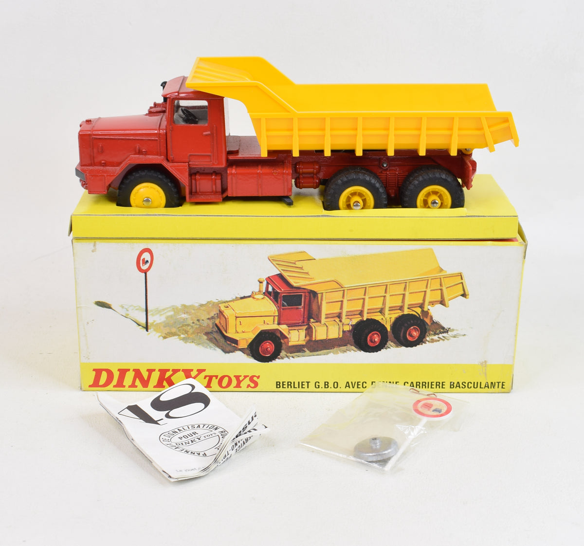 French Dinky 572 Berlet G.B.O Virtually Mint/Boxed