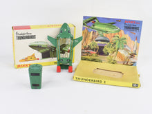 Dinky toy 101 Thunderbird 2 + 4 Virtually Mint/Nice box (Rivet base)