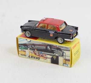 French Dinky 1400 Peugeot 404 Taxi Very Near Mint/Boxed "Scandinavian Collection"