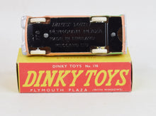 Dinky toys 178 Plymouth Plaza Virtually Mint/Nice box