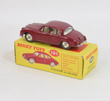 Dinky Toys 195 Jaguar 3.4 Virtually Mint/Nice box