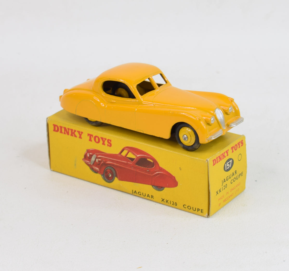 Dinky Toys 157 Jaguar Xk 120 Virtually Mint/Nice box