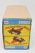Delivery sleeve of 2 Corgi 266 Chitty Chitty Bang Bang Mint/Boxed..
