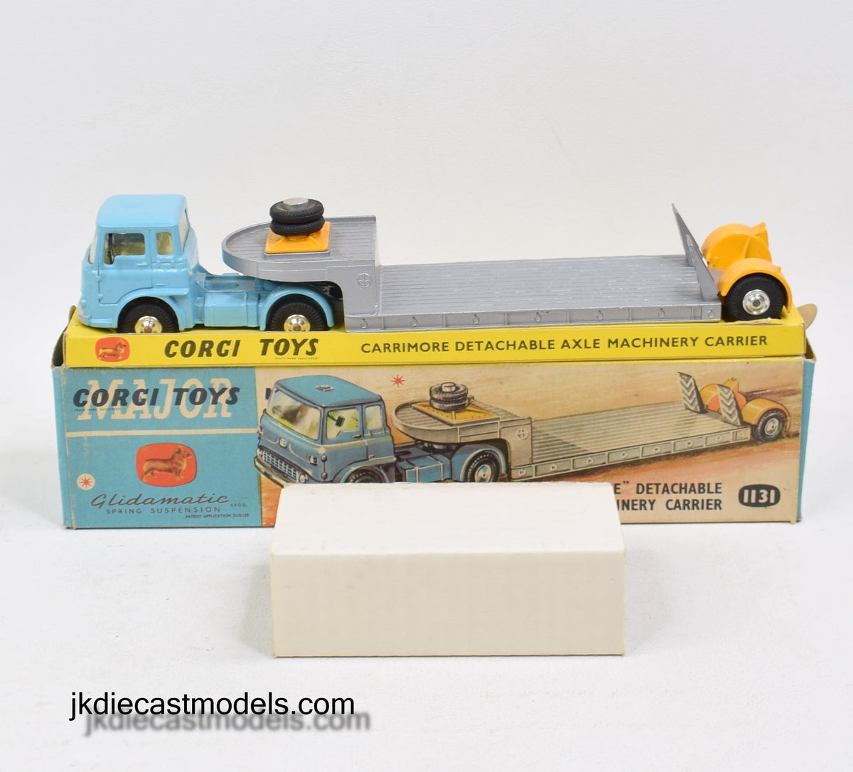 Corgi toys 1131 Bedford 'Carrimore' Low Loader Virtually Mint/Boxed