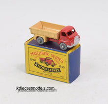 Matchbox Lesney 40 Bedford Tipper RW/B2 box Virtually Mint/Nice box