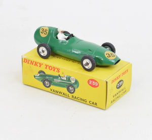 Dinky toys 239 Vanwall Virtually Mint/Boxed "The West London Collection"