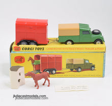 Corgi Toys Gift Set 2 - Land-Rover with Rice's Trailer - Virtually Near Mint/Boxed