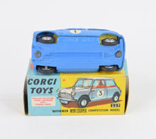 Corgi toys 227 Mini-Cooper Competition Very Near Mint/Nice box