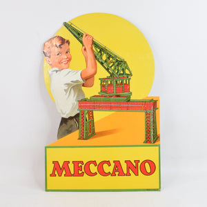 Meccano Shop Display Advertisement
