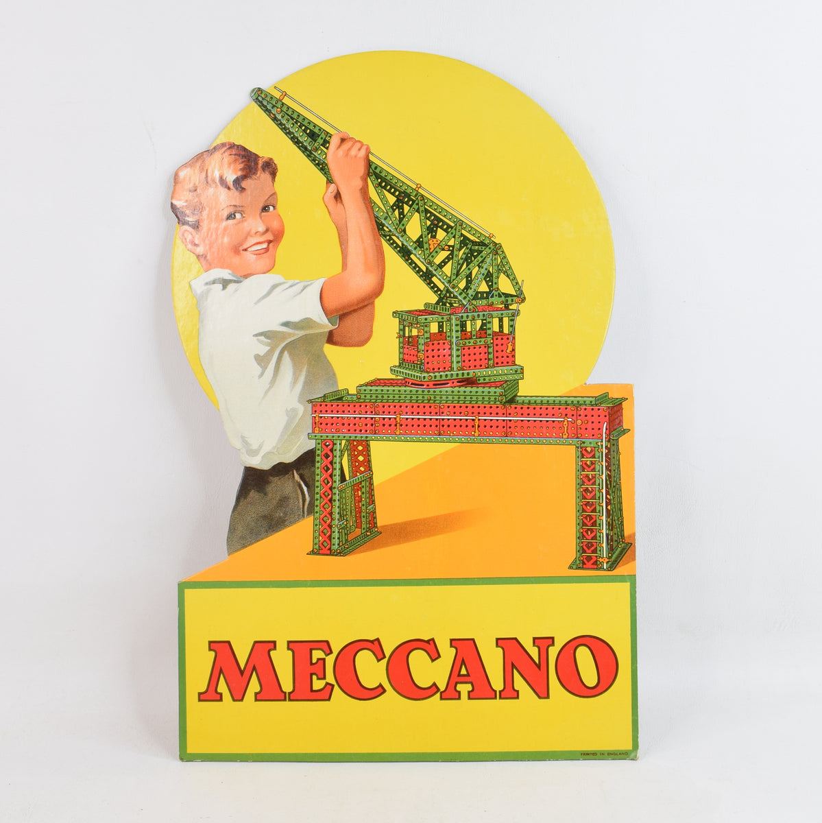Meccano Shop Display Advertisement