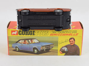 Corgi toys 313 Graham Hill Cortina Virtually Mint/Nice box (Pepper pot whizzwheels)