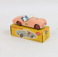 Dinky toys 111 Triumph Tr2 Virtually Mint/Boxed