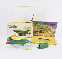 Dinky toy 101 Thunderbird 2 + 4 Virtually Mint/Lovely  box (Screw base)