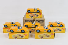 Trade box of 6 Dinky 109 Austin Healey sports cars