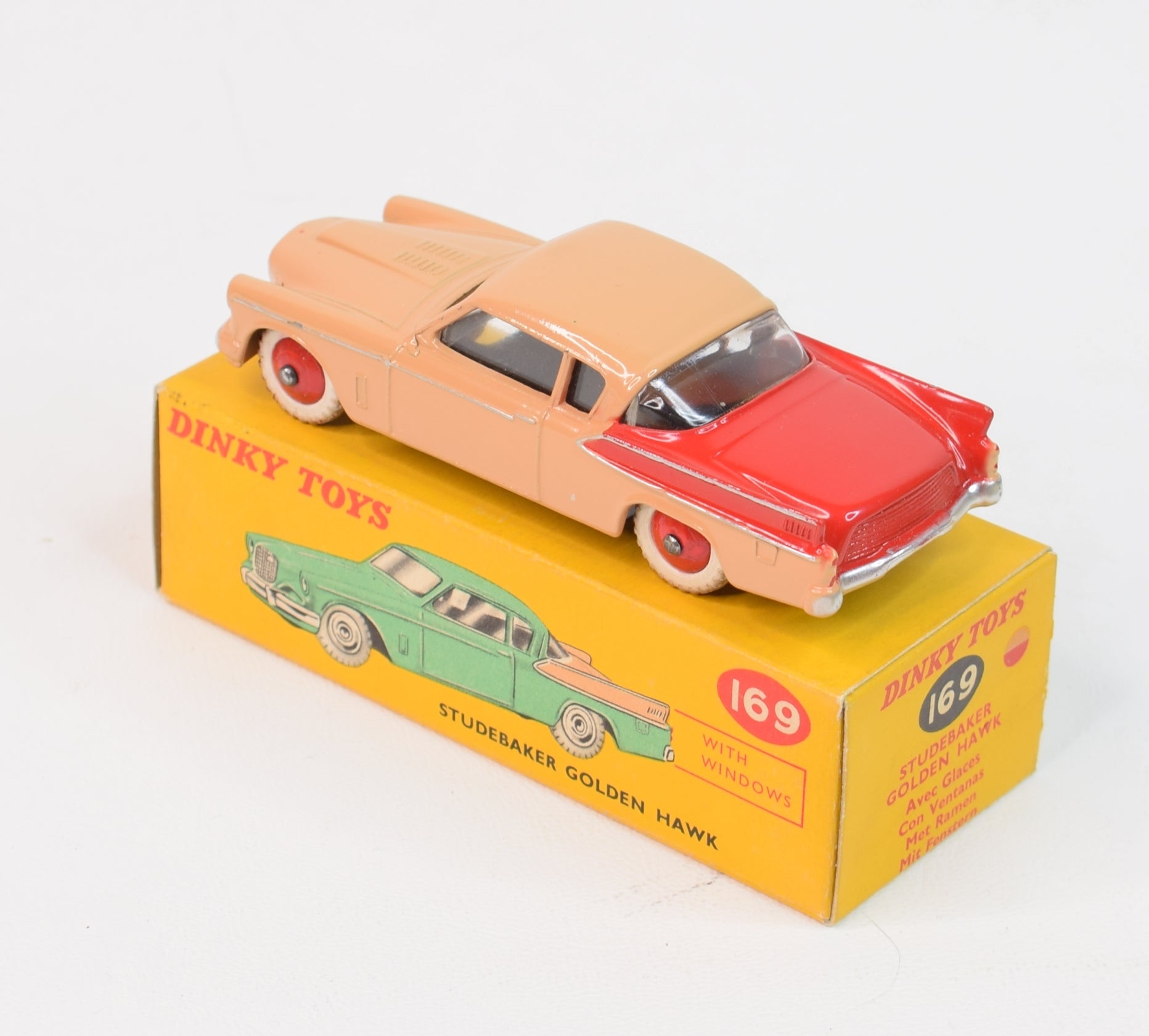 Dinky Toys 169 Studebaker Golden Hawk Virtually Mint/Nice