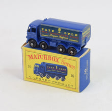 Matchbox Lesney 10 Sugar truck BPW/D box Virtually Mint/Nice box