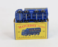 Matchbox Lesney 10 Sugar truck BPW/D box Virtually Mint/Nice box