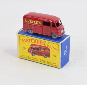 Matchbox Lesney 69 Nestlé's Van GPW/D box Virtually Mint/Lovely box