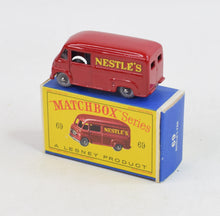 Matchbox Lesney 69 Nestlé's Van GPW/D box Virtually Mint/Lovely box