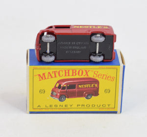 Matchbox Lesney 69 Nestlé's Van GPW/D box Virtually Mint/Lovely box