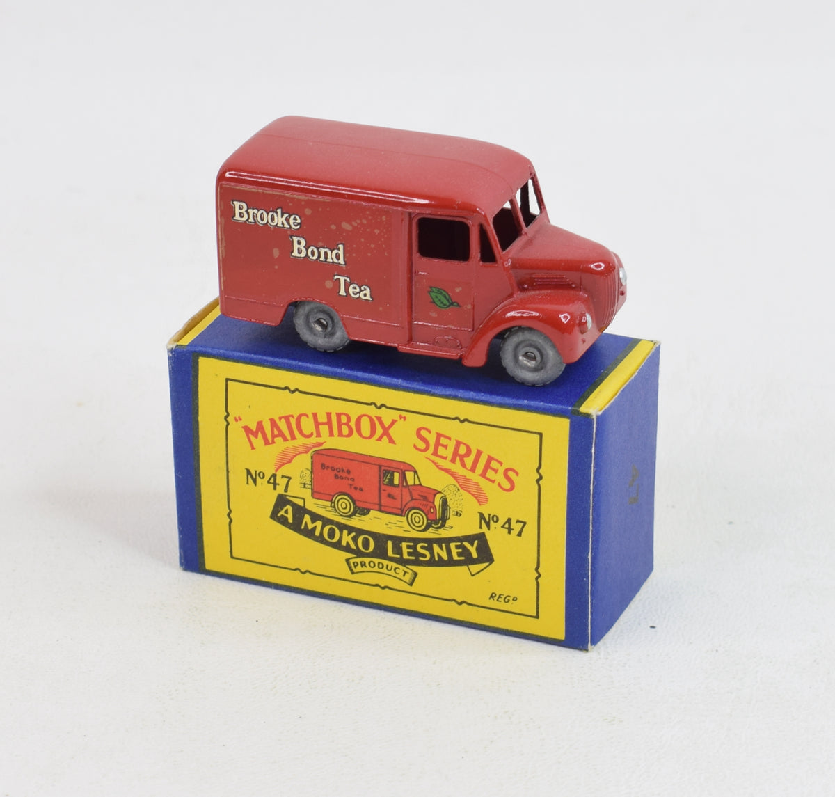 Matchbox Lesney 47 Brooke Bond Tea MW/B2 box Virtually Mint/Nice box