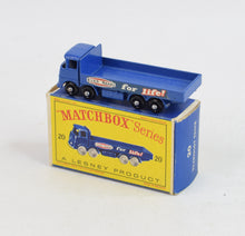 Matchbox Lesney 20 Transport truck BPW/D box Virtually Mint/Nice box