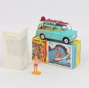 Corgi Toys 485 Surfing with B.M.C Virtually Mint/Lovely box