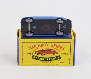 Matchbox Lesney 65 3,4 Jaguar GPW/B3 box Virtually Mint/Nice box