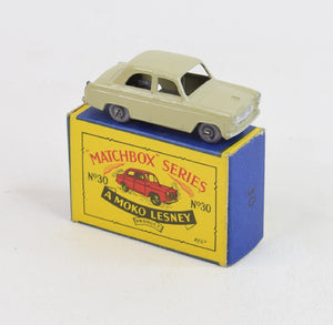 Matchbox Lesney 30 Ford Prefect GPW/B2 box Virtually Mint/Nice box