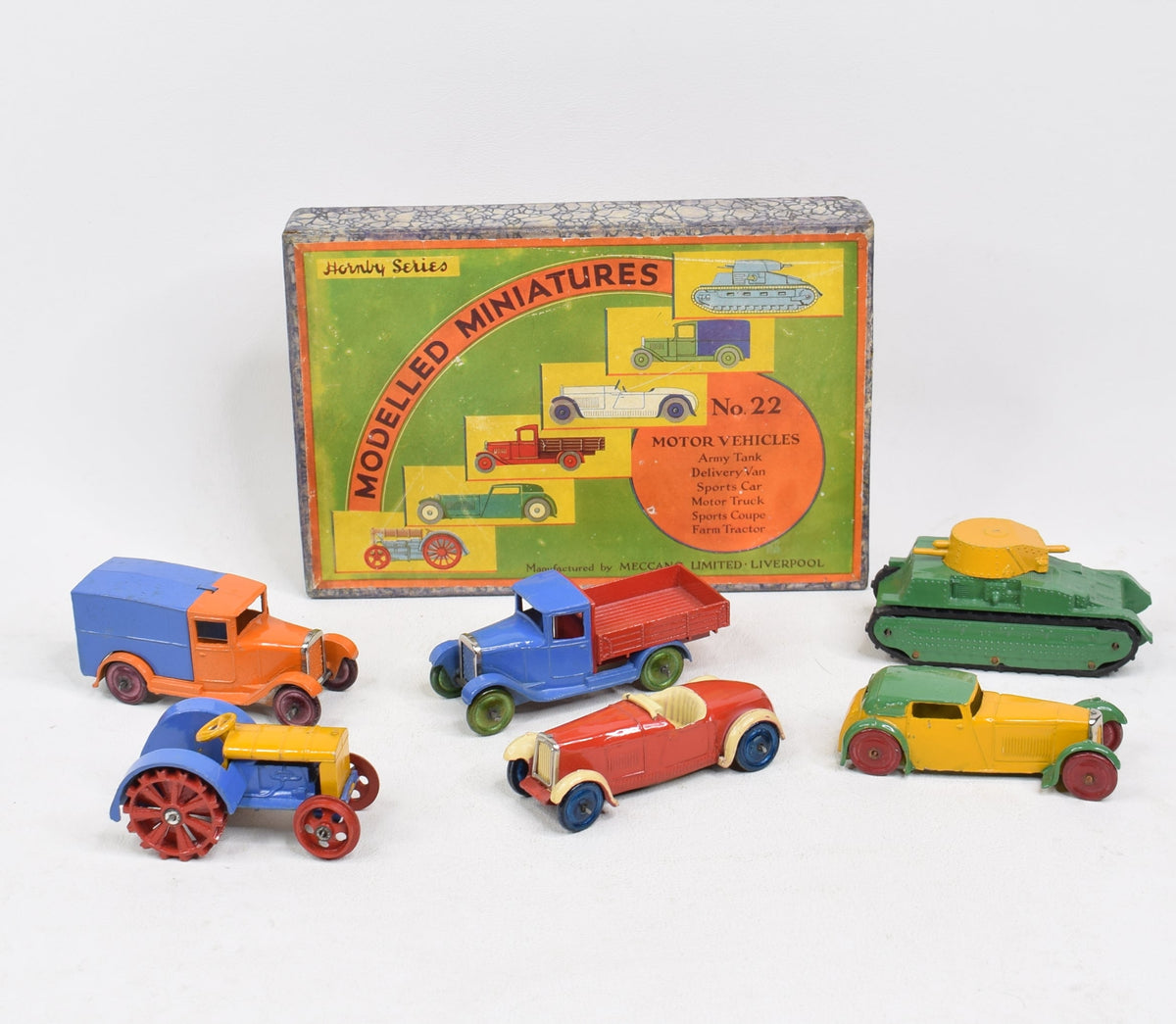 Hornby Series - Model Miniatures - Dinky Toys No 22 Motor Vehicles Very Near Mint/Boxed ''The Stig Collection''