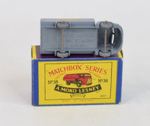 Matchbox Lesney 38 Refuse truck Virtually Mint/Nice box