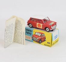 Corgi toys 333 Mini Cooper S 'Sun R.A.C Rally' Virtually Mint/Lovely box
