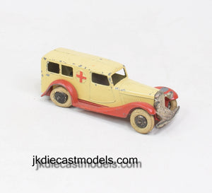 Pre war Dinky toy 30f Ambulance Near Mint