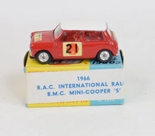 Corgi toys 333 Mini Cooper S 'Sun R.A.C Rally' Virtually Mint/Lovely box