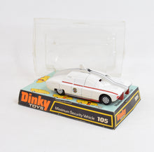 Dinky toy 105 Maximum Security Vehicle Virtually Mint/Boxed