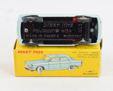 French Dinky 553 Peugeot 404 Virtually Mint/Nice box
