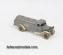 1935/41 Dinky toy 25d Petrol 'POOL' Tanker Very Near Mint (White chassis)