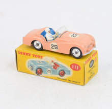 Dinky toys 111 Triumph Tr2 Virtually Mint/Boxed