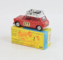 Corgi Toys 339 Austin Monte Carlo Mini Cooper 'S'. Virtually Mint/Nice box