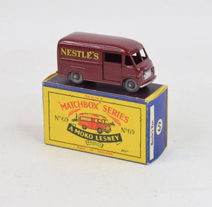 Matchbox Lesney 69 Nestlé's Van GPW/B4 box Virtually Mint/Nice box
